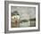 The Flood at Port-Marly-Alfred Sisley-Framed Giclee Print