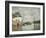 The Flood at Port-Marly-Alfred Sisley-Framed Giclee Print