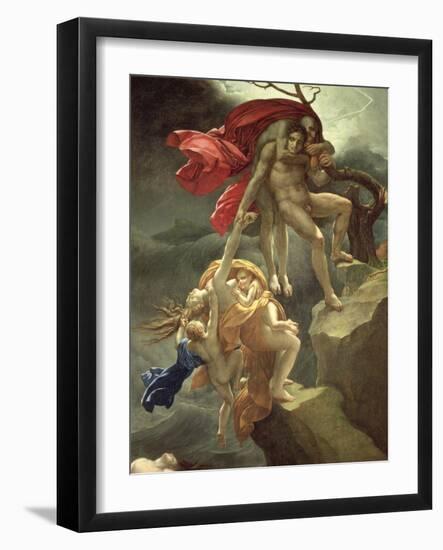 The Flood, circa 1806-Anne-Louis Girodet de Roussy-Trioson-Framed Giclee Print