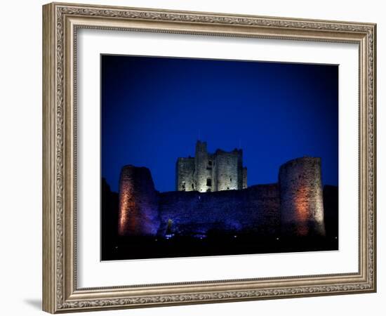 The Flood Lit Walls of Trim Casle, Trim, County Meath, Ireland-null-Framed Photographic Print