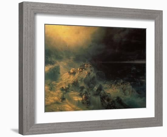 The Flood-Konstantinovich Ivan Aiwassowskij-Framed Giclee Print