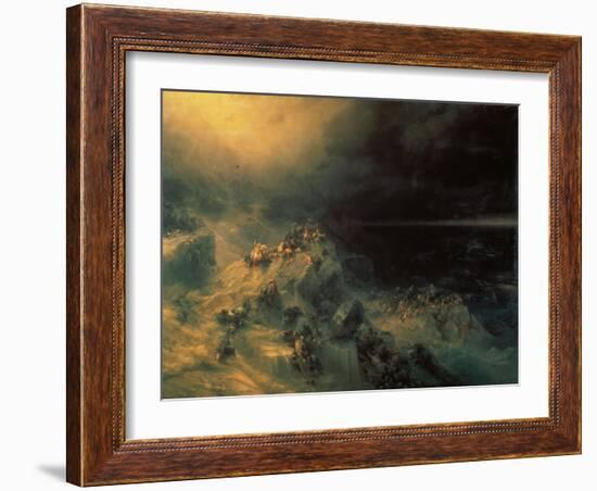 The Flood-Konstantinovich Ivan Aiwassowskij-Framed Giclee Print