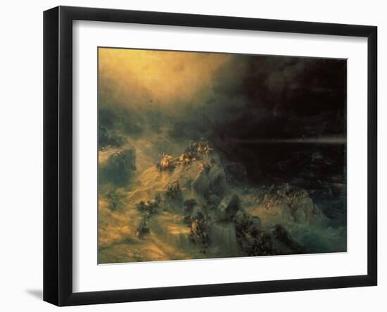 The Flood-Konstantinovich Ivan Aiwassowskij-Framed Giclee Print