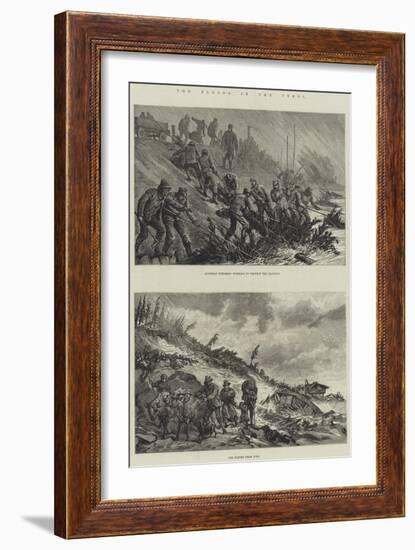 The Floods in the Tyrol-Johann Nepomuk Schonberg-Framed Giclee Print