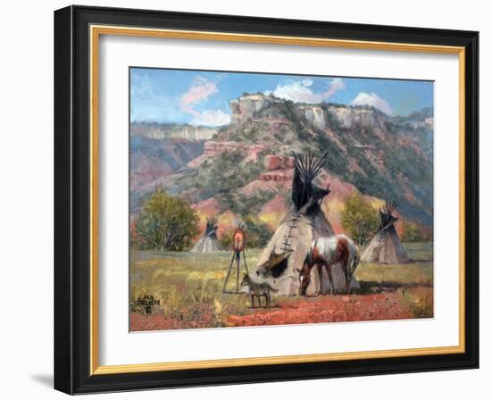 The Floor of the Palo Duro-Jack Sorenson-Framed Art Print