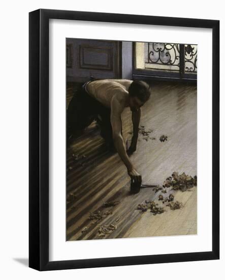 The Floor Planers, c.1875-Gustave Caillebotte-Framed Giclee Print