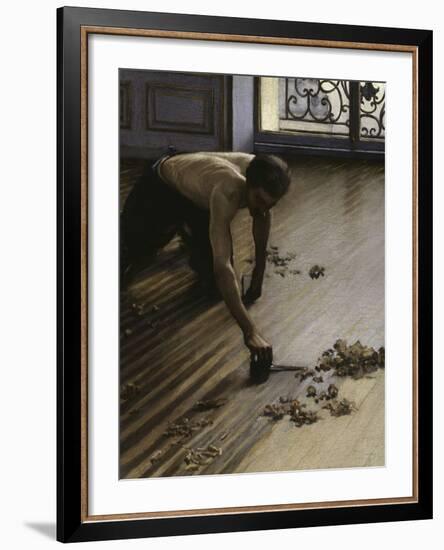 The Floor Planers, c.1875-Gustave Caillebotte-Framed Giclee Print