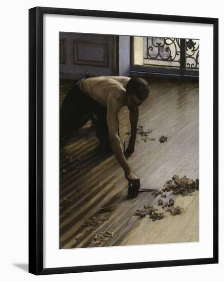 The Floor Planers, c.1875-Gustave Caillebotte-Framed Giclee Print