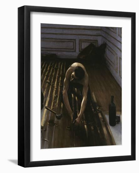 The Floor Planers, c.1875-Gustave Caillebotte-Framed Giclee Print