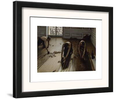 The Floor Scrapers C 1875 Framed Art Print By Gustave Caillebotte Art Com