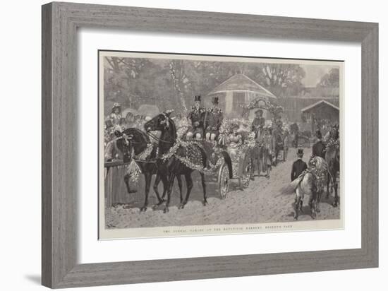 The Floral Parade at the Botanical Gardens, Regent's Park-John Charlton-Framed Giclee Print