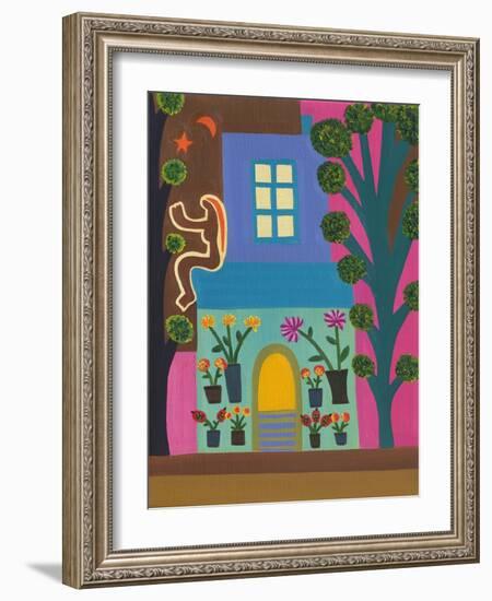 The Florist on Portobello Road, 2011-Cristina Rodriguez-Framed Giclee Print