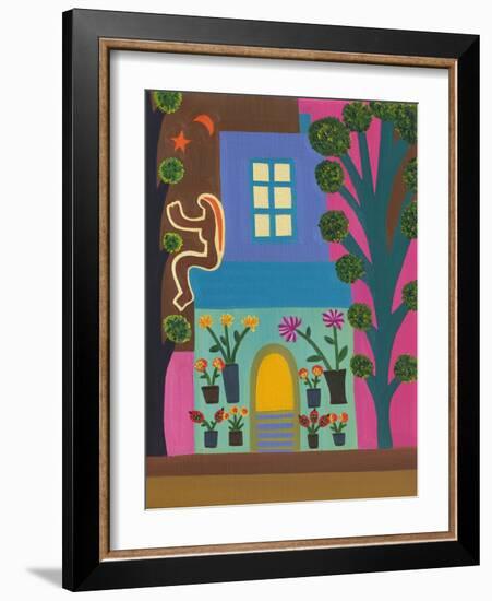 The Florist on Portobello Road, 2011-Cristina Rodriguez-Framed Premium Giclee Print