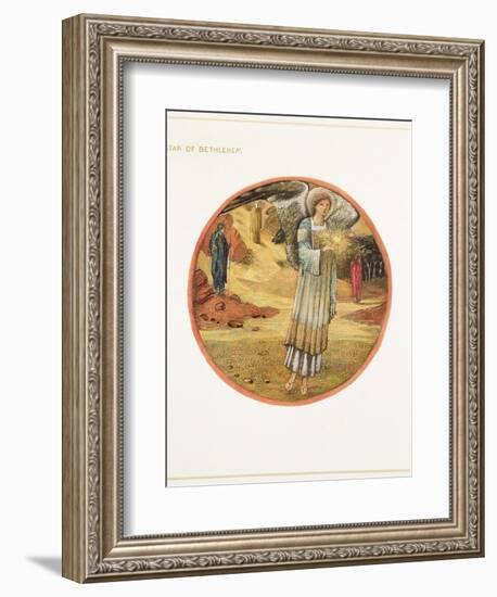 The Flower Book: WW. Star of Bethlehem, 1905-Edward Burne-Jones-Framed Giclee Print