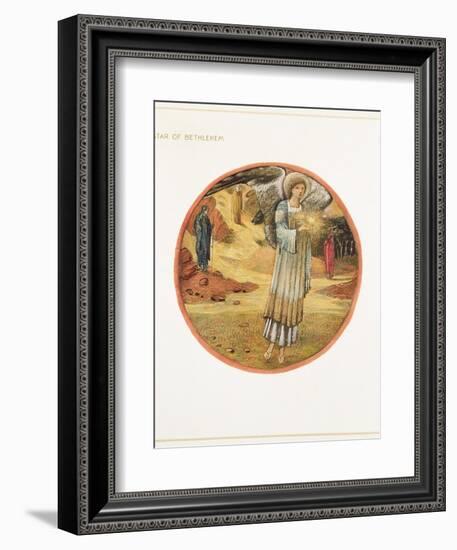 The Flower Book: WW. Star of Bethlehem, 1905-Edward Burne-Jones-Framed Giclee Print