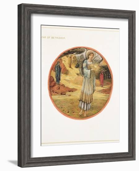 The Flower Book: WW. Star of Bethlehem, 1905-Edward Burne-Jones-Framed Giclee Print