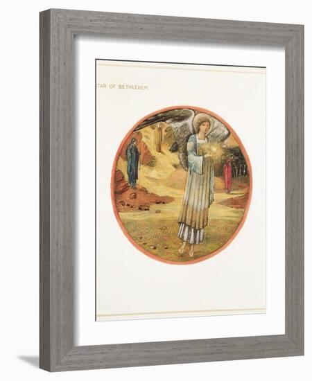 The Flower Book: WW. Star of Bethlehem, 1905-Edward Burne-Jones-Framed Giclee Print