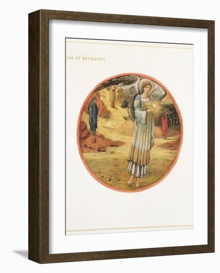 The Flower Book: WW. Star of Bethlehem, 1905-Edward Burne-Jones-Framed Giclee Print