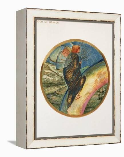 The Flower Book: XII. Ladder of Heaven, 1905-Edward Burne-Jones-Framed Premier Image Canvas