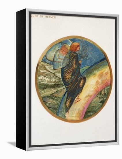 The Flower Book: XII. Ladder of Heaven, 1905-Edward Burne-Jones-Framed Premier Image Canvas