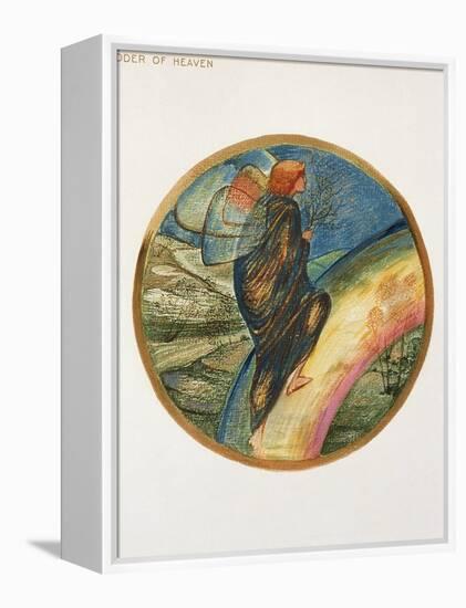 The Flower Book: XII. Ladder of Heaven, 1905-Edward Burne-Jones-Framed Premier Image Canvas