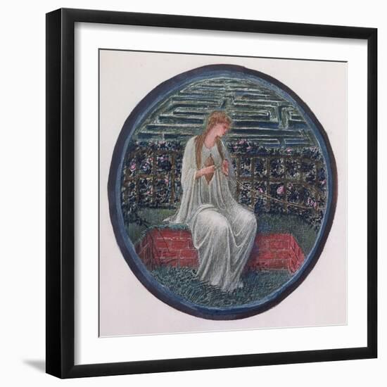 The Flower Book: XIV, Love in a Tangle, 1905-Edward Burne-Jones-Framed Giclee Print