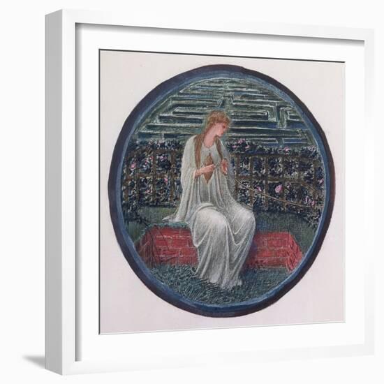 The Flower Book: XIV, Love in a Tangle, 1905-Edward Burne-Jones-Framed Giclee Print