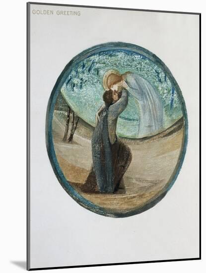 The Flower Book: XVII. Golden Greeting, 1905-Edward Burne-Jones-Mounted Giclee Print