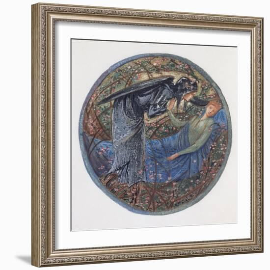 The Flower Book: XXIII, Wake, Dearest!-Edward Burne-Jones-Framed Giclee Print