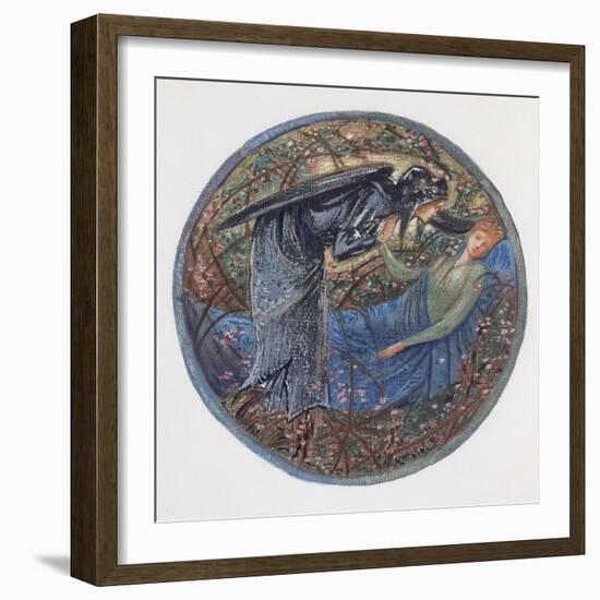 The Flower Book: XXIII, Wake, Dearest!-Edward Burne-Jones-Framed Giclee Print