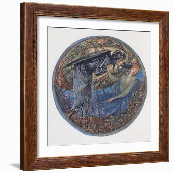 The Flower Book: XXIII, Wake, Dearest!-Edward Burne-Jones-Framed Giclee Print