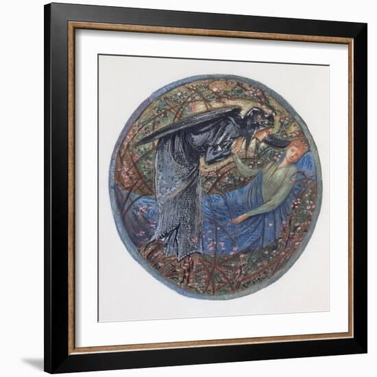 The Flower Book: XXIII, Wake, Dearest!-Edward Burne-Jones-Framed Giclee Print