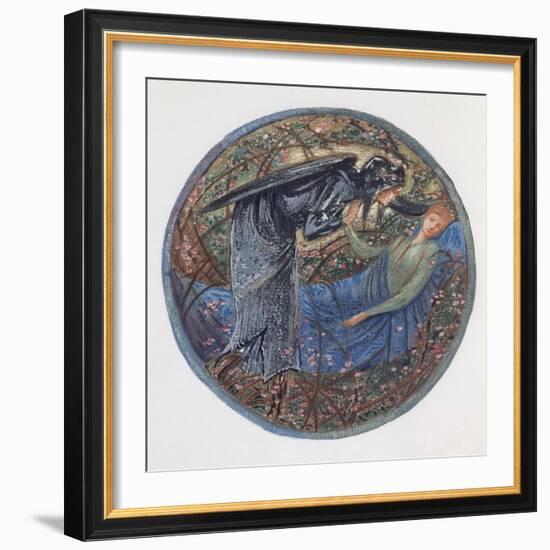 The Flower Book: XXIII, Wake, Dearest!-Edward Burne-Jones-Framed Giclee Print