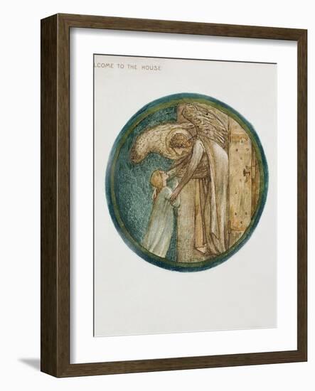 The Flower Book: XXXI. Welcome to the House, 1905-Edward Burne-Jones-Framed Giclee Print