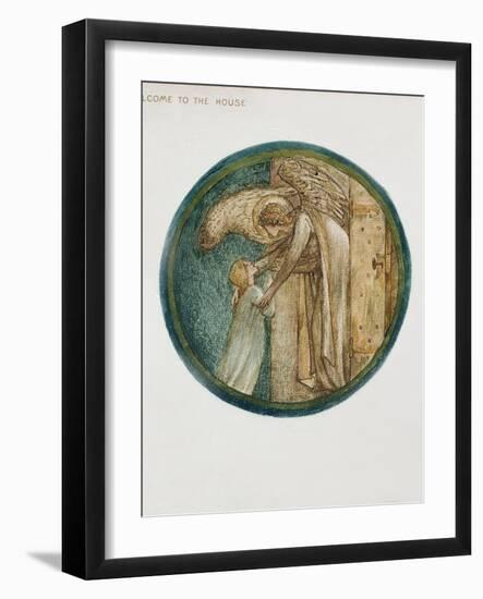 The Flower Book: XXXI. Welcome to the House, 1905-Edward Burne-Jones-Framed Giclee Print