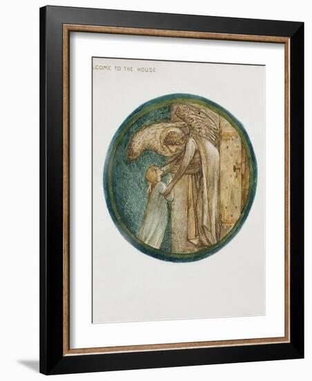 The Flower Book: XXXI. Welcome to the House, 1905-Edward Burne-Jones-Framed Giclee Print