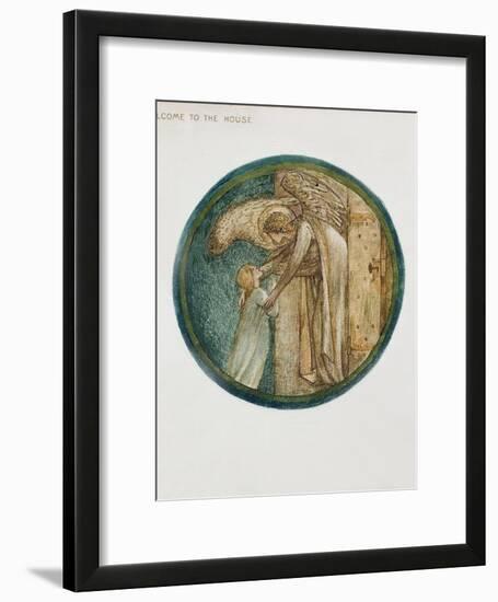 The Flower Book: XXXI. Welcome to the House, 1905-Edward Burne-Jones-Framed Giclee Print