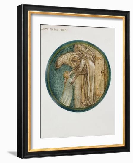 The Flower Book: XXXI. Welcome to the House, 1905-Edward Burne-Jones-Framed Giclee Print