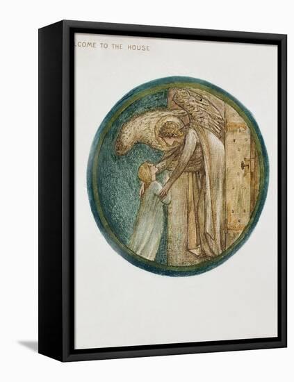The Flower Book: XXXI. Welcome to the House, 1905-Edward Burne-Jones-Framed Premier Image Canvas
