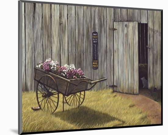 The Flower Cart-Kathleen Green-Mounted Art Print