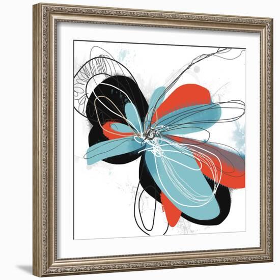 The Flower Dances 1-Jan Weiss-Framed Art Print