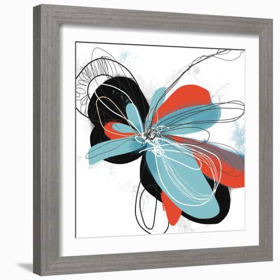 The Flower Dances 1-Jan Weiss-Framed Art Print