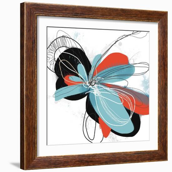 The Flower Dances 1-Jan Weiss-Framed Art Print