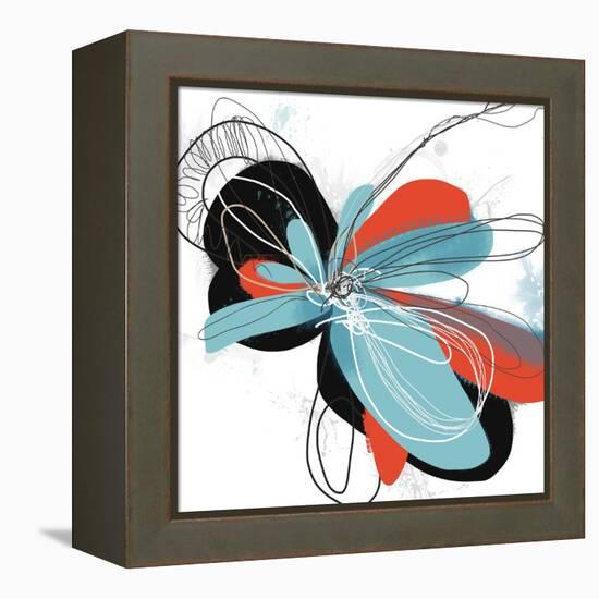 The Flower Dances 1-Jan Weiss-Framed Stretched Canvas