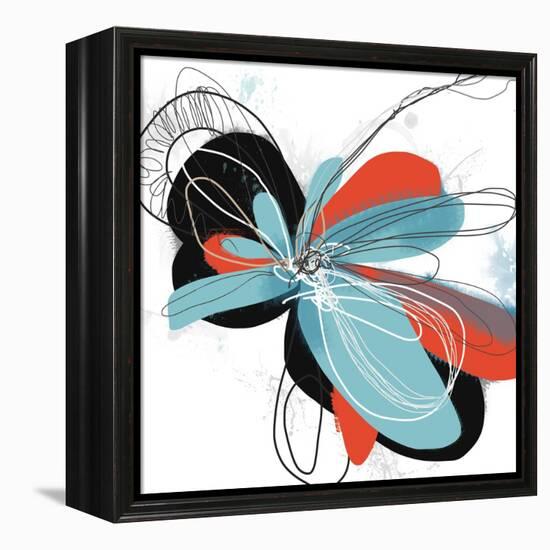 The Flower Dances 1-Jan Weiss-Framed Stretched Canvas