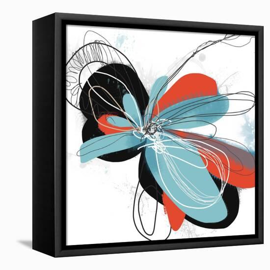 The Flower Dances 1-Jan Weiss-Framed Stretched Canvas