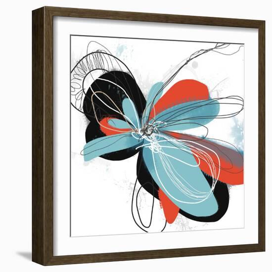 The Flower Dances 1-Jan Weiss-Framed Premium Giclee Print