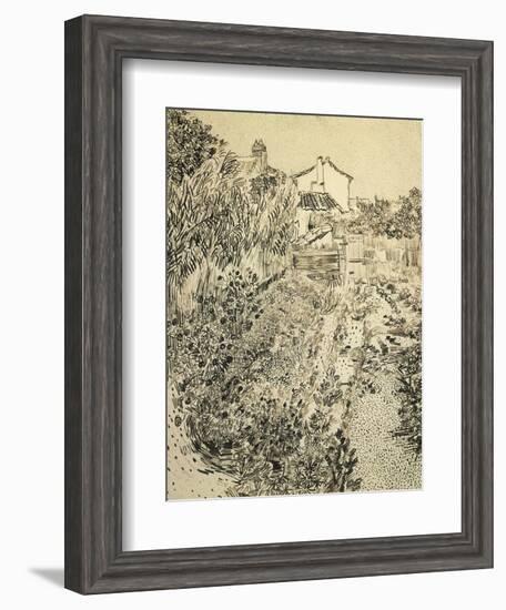 The Flower Garden, c.1888-Vincent van Gogh-Framed Giclee Print