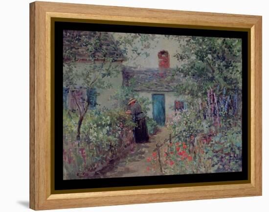 The Flower Garden, C.1900-Abbott Fuller Graves-Framed Premier Image Canvas