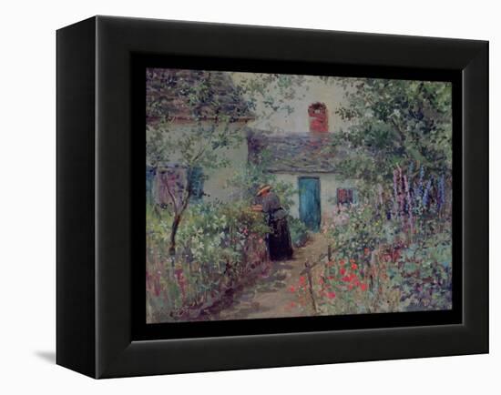 The Flower Garden, C.1900-Abbott Fuller Graves-Framed Premier Image Canvas